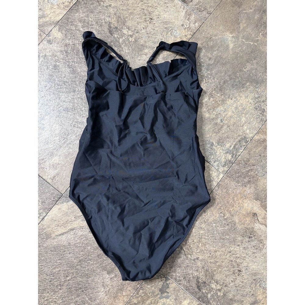 Hatch Maternity Antigua Maillot Swimsuit Size SM Black One Piece NWOT - Picture 2 of 6